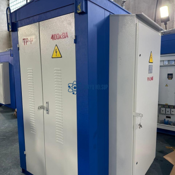 Одно-трансформаторные подстанции тупикового типа в металлическом корпусе Кабель/кабель Ввод через высоковольтный разъединитель РВЗ-10/630